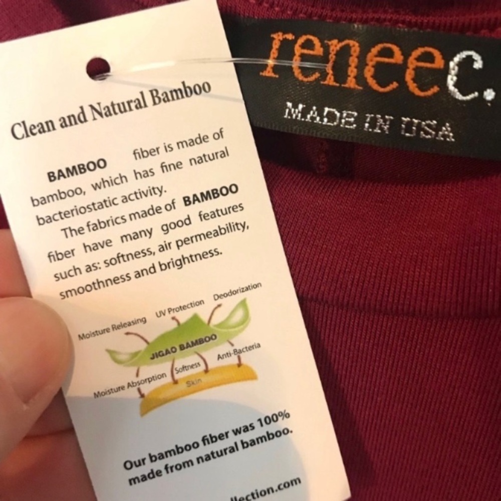 Renee C. Bamboo Fiber Sleeveless Crew Neck Dress - Picture 7 of 8